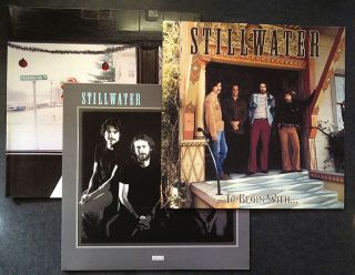 Cameron Crowe Almost Famous Stillwater Album Cover Prop Set of 3 LPS 