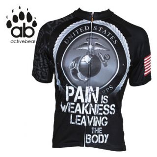   Is Weakness Leaving The Body Cycling Jersey Marines Veteran