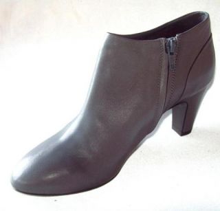 Crew $225 Cadogan Leather Ankle Boots 8 5 Charcoal