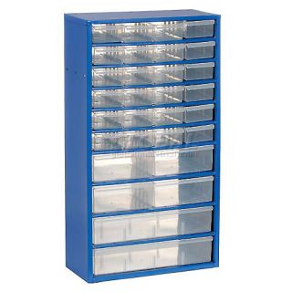   Metal Storage Drawer Cabinet, 30 Plastic Drawers, Small Parts Storage