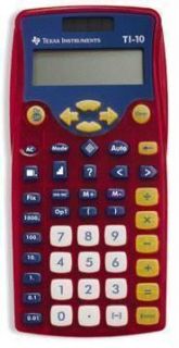   Calculator Texas Instruments TI 10 Teacher Student Calculators