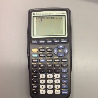 Texas Instruments 83 Plus Graphic Calculator