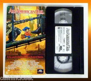 Steven Spielburg AN AMERICAN TAIL 1998 VHS LN