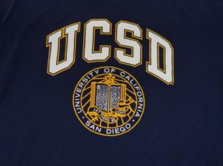 Vtg Ucsd Tritons T Shirt California San Diego XL