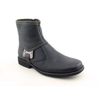 Calvin Klein Jeans Roger Mens SZ 8.5 Black Boots Ankle Shoes