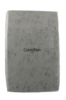Calvin Klein New Diamond Back Gray Cotton 220TC 78x80 Fitted Sheet 