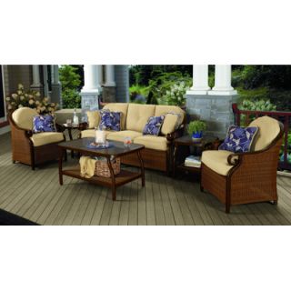Living Home Outdoors Cambria 6 Piece Outdoor Patio Seating Set