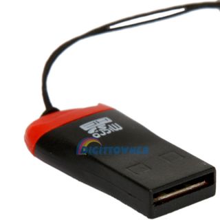 New USB 2 0 Micro SD SDHC T Flash TF Memory Card Reader for Windows 