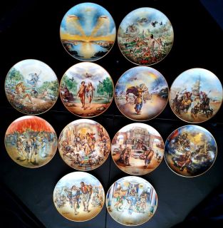 Calhouns 12 Collector Plate Complete Set Yiannis Koutsis The Creation 