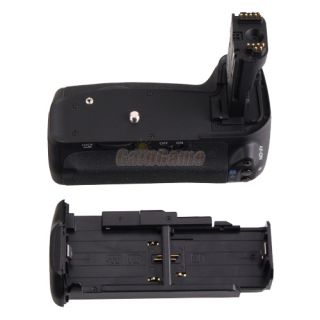   Battery Grip Holder+2* LP E6 Battery+Charger for Canon EOS 60D Camera
