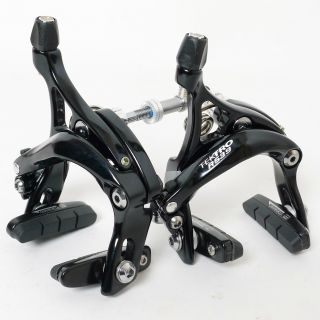   Tektro R539 Track Road Bike Dual Pivot Brake Set Calipers Black