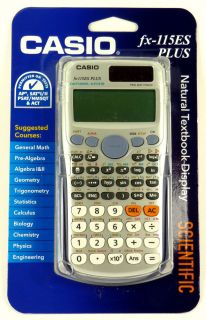   FX 115ES Plus Scientific Natural Textbook Display Calculator