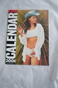 2001 FHM Girlie Calendar Excellent Condition Beautiful Models Man Cave 