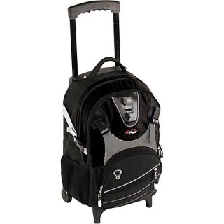 CalPak Champion Wheeled Laptop Backpack   Black