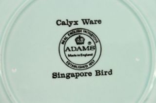 Vintage Calyx Ware Adams English Ironstone China Singapore Lot 4 Salad 