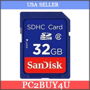 32GB SD SDHC Memory Card for Digital Camera Camcorder