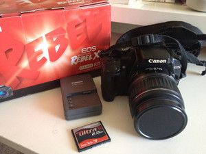 Canon EOS Digital Rebel XTi 400D 10 1 MP Digital SLR Camera Black Kit 