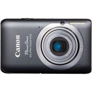 Canon PowerShot ELPH 100 HS 12.1 MP Digital Camera (Gray) NEW USA