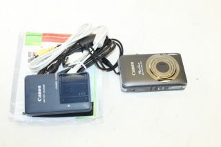 Canon PowerShot ELPH 100 HS 12 1MP Grey Digital Camera