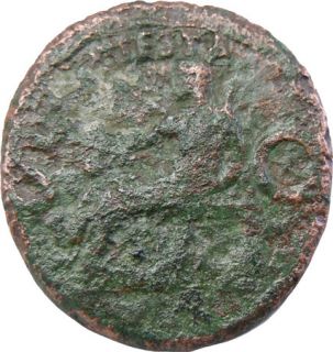 authentic ancient roman coin caligula ae as struck 37 38 ad obverse c 