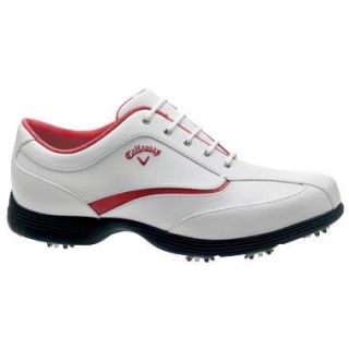2011 Callaway Charms Womens Golf Shoes White Red $84 99