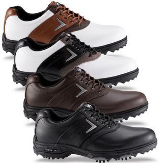 products callaway xtt lt saddle men s leather golf shoe