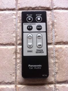 Panasonic Car Stereo Remote Control YEFX9991885 RC10