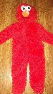 Plush Elmo toddler Pretend Dress Up costume 12 18 months cute