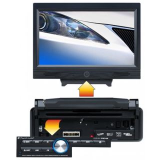 Planet Audio P9748B Car in Dash 7 Touchscreen DVD CD Player w USD SD 