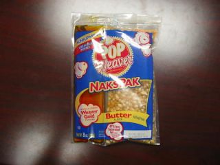 Popcorn Sunflower Oil 6oz Kit 36 Packs Naks Paks