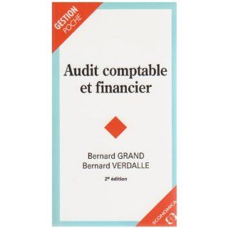 Audit comptable et financier (Gestion Poche) Bernard Grand 