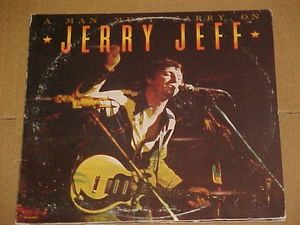 Jerry Jeff Walker A Man Must Carry On 2 LP Set Near Mint Vinyl VG 