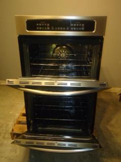 Frigidaire 30Double Electric Oven Stainless FEB30T7FC SM Scratch on 