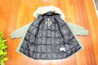 Canada GOOSE Aurora Parka Jacket Coat Green 3 Sizes   100 Authentic 