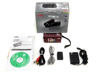 JVC GZ HM30 GZHM30 HD Everio Camcorder Red 0046838045363