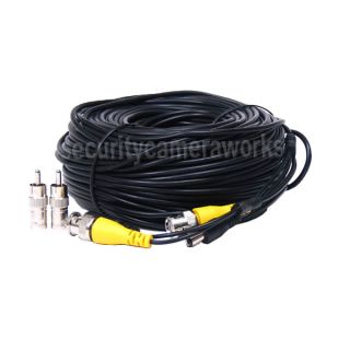 10 150ft BNC Video Power Cable DVR CCTV CCD Security Camera Wire Cord 