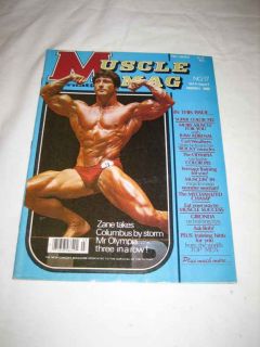 Musclemag V. 5 #1 Mar. 1980 Frank Zane Carl Weathers Gironda