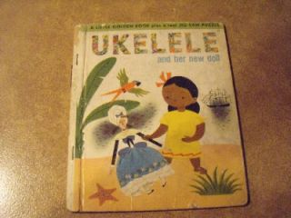   Very RARE Ukelele and Her New Doll 102 1951A Campbell Grant