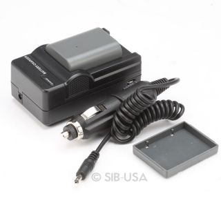 New Battery Charger for Canon MiniDV Camcorder ZR200 ZR400 ZR960 