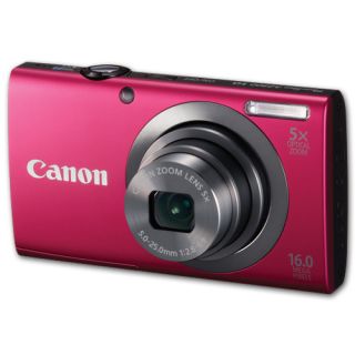 Canon PowerShot A2300 Red 16MP Digital Camera 6192B001 0013803146684 