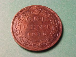 canada large cent 1896 ch ef queen victoria nice thank you for bidding 