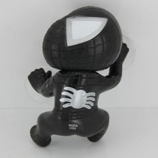 Black Spider man Car Window Sucker Any Smooth Place Toy Gift DT340
