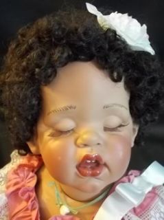   FayZah Spanos African American Baby Doll Caramel Cream /2500 AA