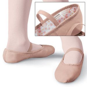 Capezio Daisy Ballet Shoes Pink Black White Child Sizes