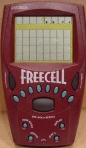 freecell Handheld Electronic Solitaire Game Radica Instructions 