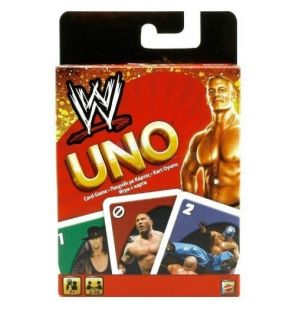 WWE Uno Card Game New SEALED RARE Wrestling Figures Stars John Cena 