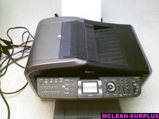 Canon PIXMA MP830 All in One Inkjet Printer for Parts or Repair as Is 