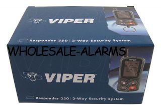   RESPONDER 350 2 WAY PAGER CAR ALARM/KEYLESS ENTRY SECURITY SYSTEM DEI