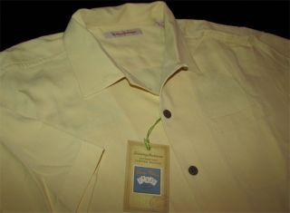Tommy Bahama Caribbean Stud Sun 100 Silk Camp Shirt L