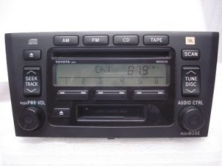 Toyota Avalon JBL Radio CD Player Tape 86120 AC090 2000 01 02 03 04 